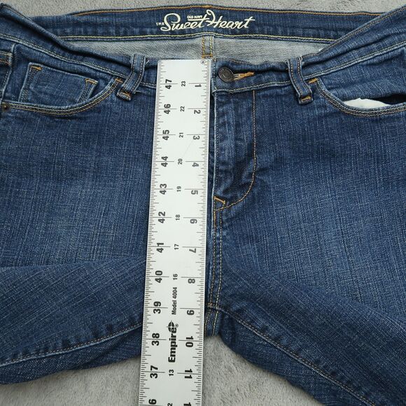Old Navy Jeans Women's Size 10 Short Mid-Rise The Sweetheart Skinny 28" Inseam - Picture 8 of 16